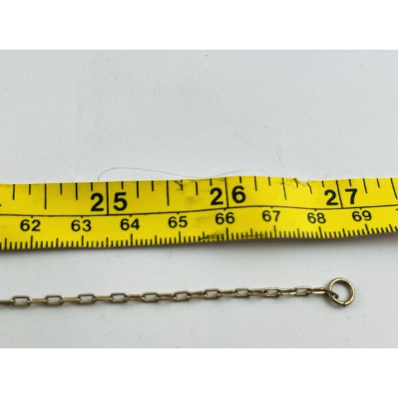 J. Crew Designer Gold Tone Horseshoe Black Pendant Necklace 27” Hoof Brass Tone - Picture 16 of 16